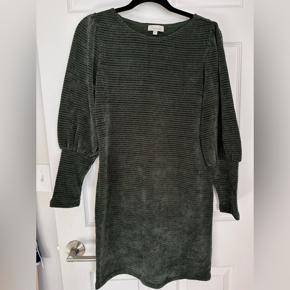 Olive Green Bodycone Dress
